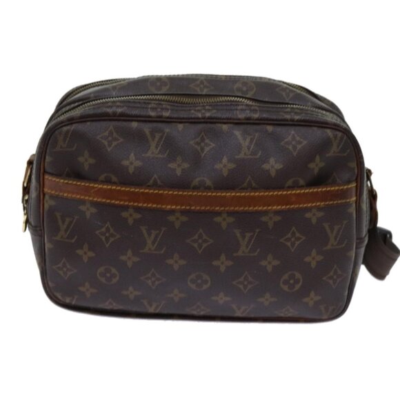 Authentic LOUIS VUITTON Monogram Reporter PM Shoulder Bag M45254 LV - Picture 5 of 16